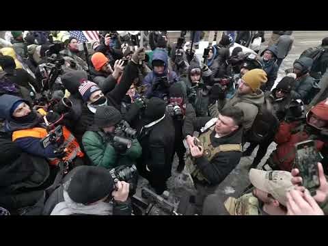Pro-ICE rally in Minneapolis