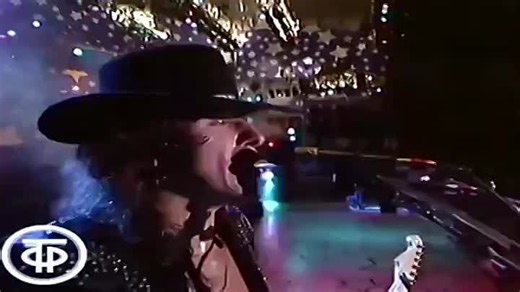 Bon Jovi - Livin' On A Prayer (Live in Moscow, Russia) HD 1989