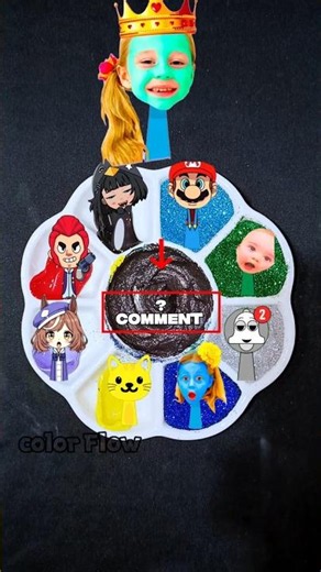 Sprunki OC Colour Mixing Battle Super Mario | #satisfying​ #art​ #colourmixing​ #colors​ #memes​
