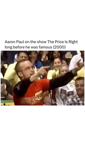 History in Detail on Instagram: "Long before Breaking Bad, Aaron Paul made an unforgettable appearance on The Price Is Right in 2000. Bursting with energy, he jumped, screamed, and hyped up the crowd like a superfan living his dream. He didn’t win big, but the clip became legendary once he rose to fame — a perfect snapshot of his natural charisma years before Hollywood knew his name. Follow @historydetailed for more videos like this!🌏🤠"