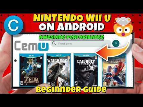 CEMU 0.4 NEW Update 🔥 Run Nintendo WII U Games on Android Smoothly! (Full Setup Guide)
