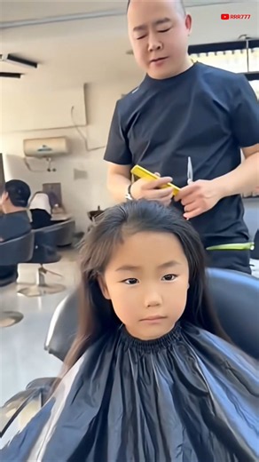 girls hair cutting viral video 🤣 #funny #funnyvideo