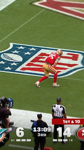 Brock Purdy finds George Kittle for 12-yard TD, extending 49ers' lead over Dolphins