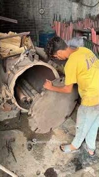 Manufacturing a Part of Printing Machine | Roller