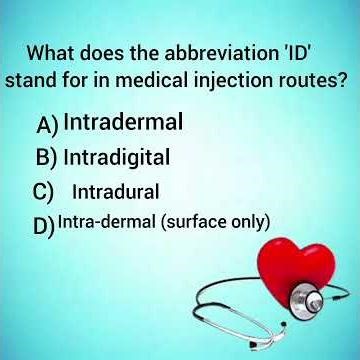ID Injections: Where Does the Needle Go? 💉 #shorts
