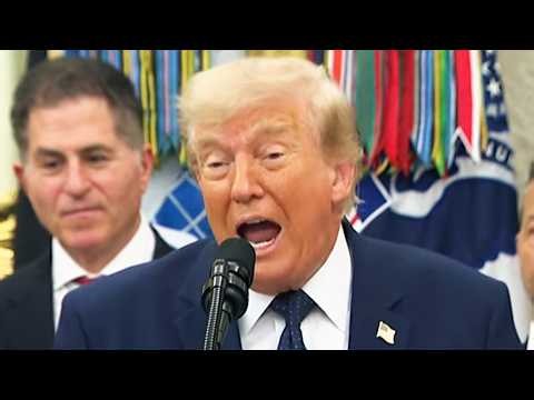 Trump STUNS full Oval Office with scary incoherence