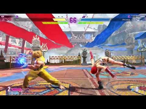 Switch2:Street Fighter 6 Gameplay! #streetfighter6 #switch2 #nintendo #cammy #kensf6
