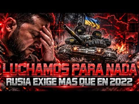 🚨 UCRANIA LUCHÓ POR 4 AÑOS PARA FIRMAR UN ACUERDO PEOR CON RUSIA 🚨