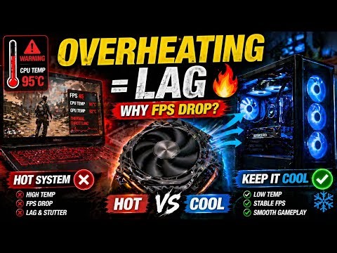 Gaming Laptop Heating Problem 🔥 Easy Fix!
