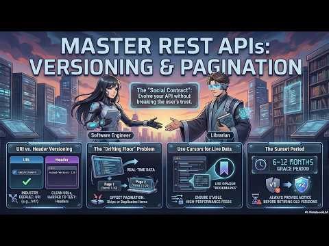 System Design Essentials | Networking | API Mechanics: Versioning, Pagination, Drifting-FloorProblem