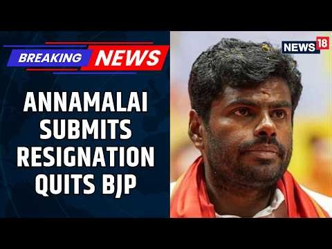 BREAKING: Annamalai Meets BJP Chief Nitin Nabin, Submits His Resignation | News18