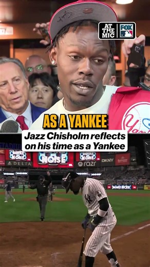 Jazz Chisholm Jr. reflects on possibly his last game as a Yankee 🗣 #mlb #yankees #alds #playoffs