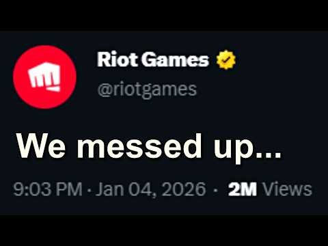 Riot just completely BRICKED League of Legends