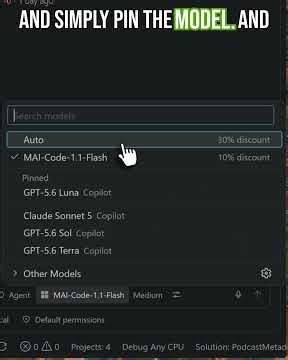 📌 Show, Hide, & Pin Any Model #vscode #developertools