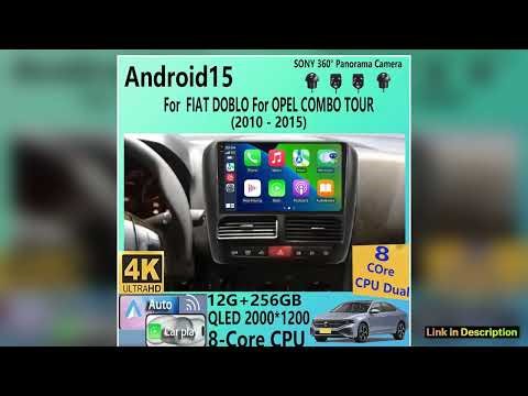 Android 15 Car Radio For FIAT DOBLO OPEL COMBO TOUR 20102015 GPS Navi 1280720 QLED DSP Carplay Mult