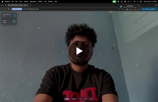 Real-Time Hand Tracking AR with MediaPipe and Vanilla JS | Adnan Ansari posted on the topic | LinkedIn