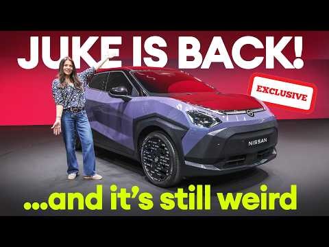 The Juke is Electric. And it’s STILL Weird. Exclusive walkaround