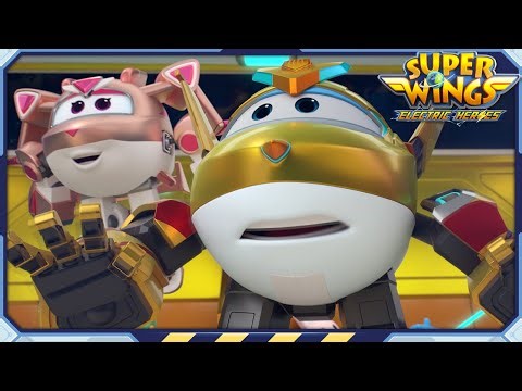 Superwings | S8 | Goldenboy & Goldengirl part1 | Electric Heroes | Character Compilation