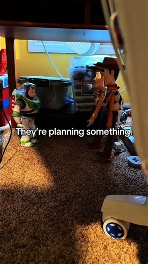 They're Planning Something... 👀 Buzz & Woody Secret Meeting | Toy Story