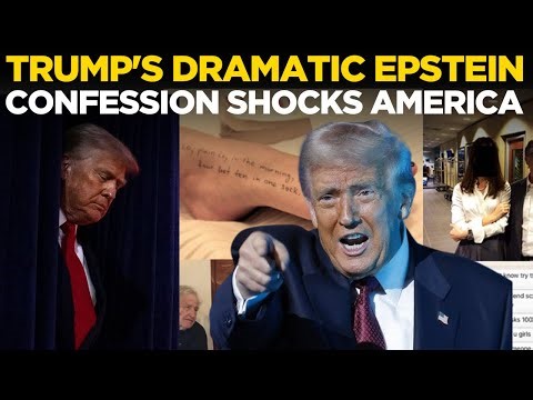 LIVE: Trump Grilled On Epstein; Big Confession On Pics With Epstein, 6 Women & Trump Condoms | Trump