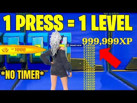INSANE *EASY* Fortnite *AFK* XP MAP! (950k a Min!) Not Patched! 🤩😱