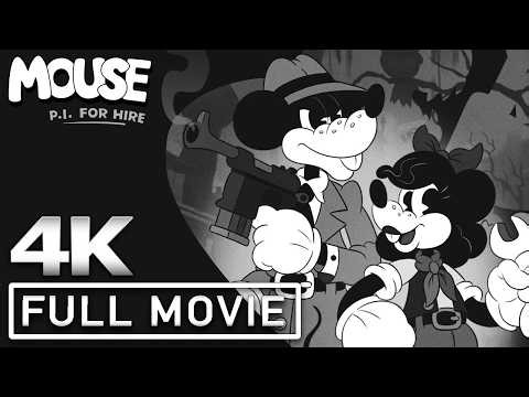 MOUSE P.I. FOR HIRE All Cutscenes (Full Game Movie) 4K 60FPS Ultra HD