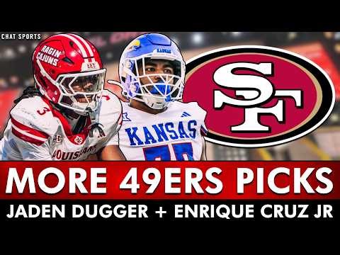 49ers KEEP IT ROLLING! Niners Make TWO MORE PICKS In 2026 NFL Draft