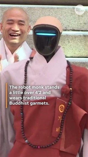 South Korea's humanoid robot 'Gabi' becomes first robotic Buddhist monk