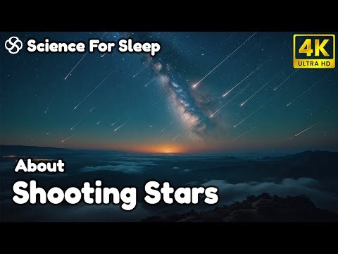 The Quiet Science of Shooting Stars and How Earth Moves Through Space at Night | Science For Sleep