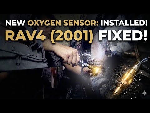 TOYOTA RAV4 OXYGEN SENSOR installed