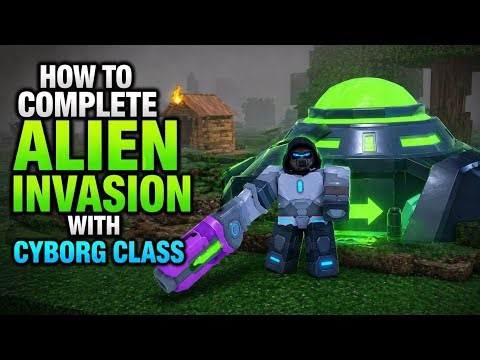 How to complete Alien Invasion with Cyborg Class - Speed Run