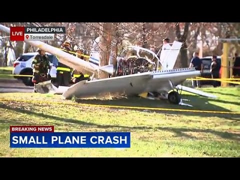 Off-duty Philadelphia police officer among 2 injured in small plane crash