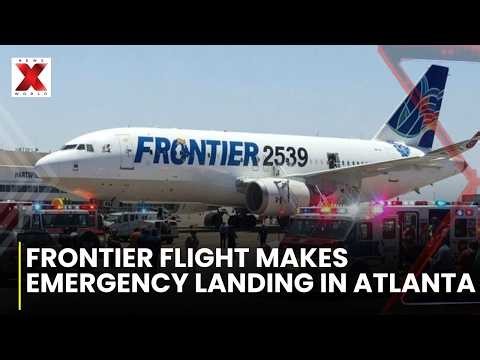 Bomb Threat Forces Emergency Landing Of Frontier Flight In Atlanta | NewsX World