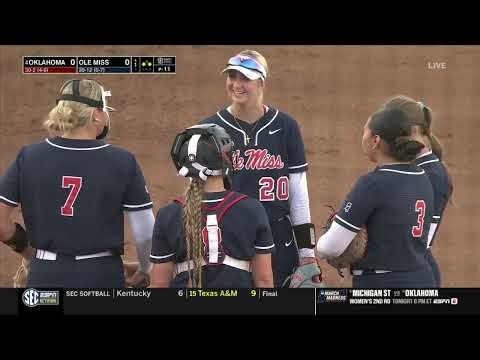 Oklahoma vs Ole Miss | College Softball Mar 22, 2026 | NCAA Softball 2026