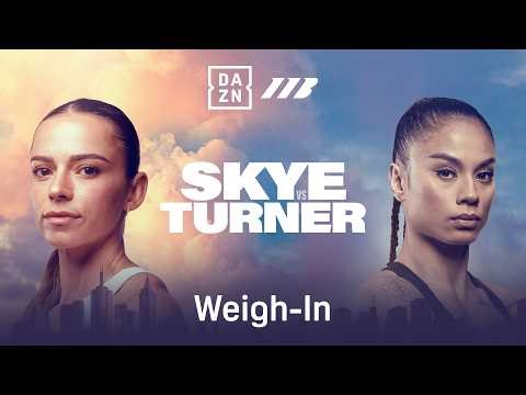 SKYE NICOLSON VS. MARIAH TURNER WEIGH IN LIVESTREAM