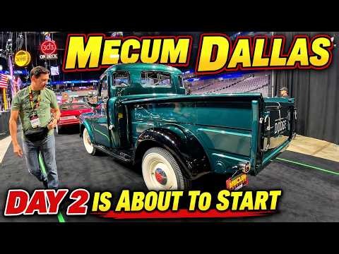 Mecum Dallas Day Two is About to Start