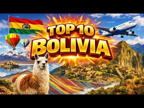 BOLIVIA | Top 10 | Amazing Places
