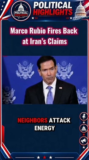 Marco Rubio Fires Back at Iran: “What Standing Does Iran Have?” 🇺🇸🔥