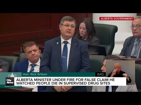Alta. minister attempts to ‘clarify’ false drug deaths claim