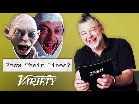 Does Andy Serkis Know His Lines?