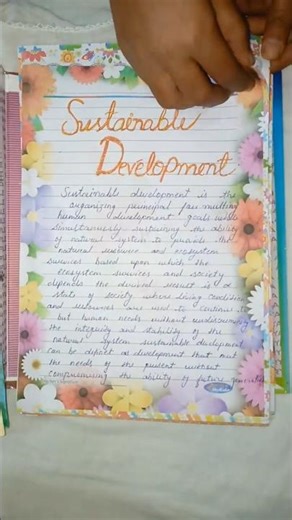 Sustainable Development project|Class 10|Social science#cbse #ncert #viral