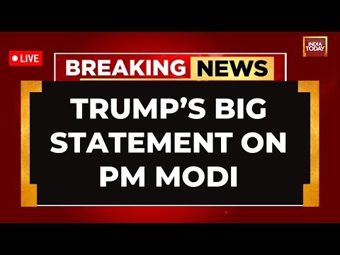 Donald Trump Speech LIVE: Trump's Message to PM Narendra Modi LIVE | Trump LIVE Speech | PM Modi
