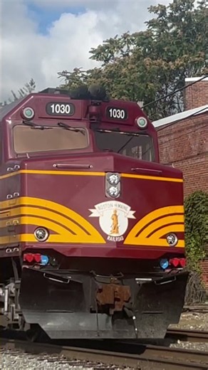 MBTA Boston And Maine unit #1030 going by Second Street in Everett #train #shorts #trending #fyp #yt