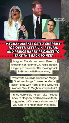 📻 Meghan Markle Offered a Radio Show 😲