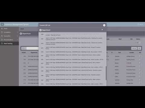Asset tracking tiny application with Oracle APEX #orclapex