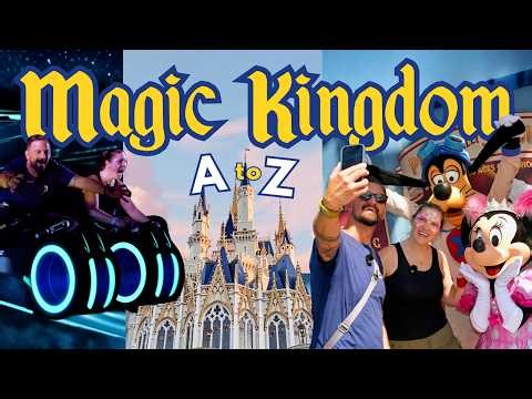 Disney World ABC Challenge At Magic Kingdom! | Rides, Snacks & Fun Facts!