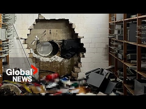 German bank heist: Thieves drill into bank vault, steal tens of millions