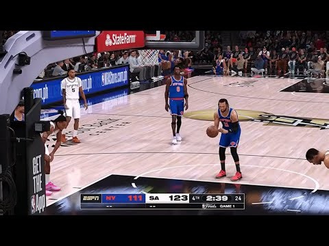KNICKS vs SPURS FULL GAME 1 HIGHLIGHTS JUNE 4, 2026 NBA HIGHLIGHTS TODAY | NBA 2K26 FINALS MODE