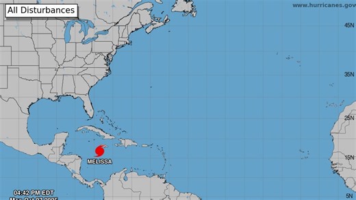 National Hurricane Center tropical outlook map had a surprise. Don't worry