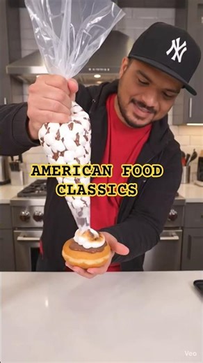 🍩 S’mores Donut Torch Melt Explosion #usashorts #us #usa